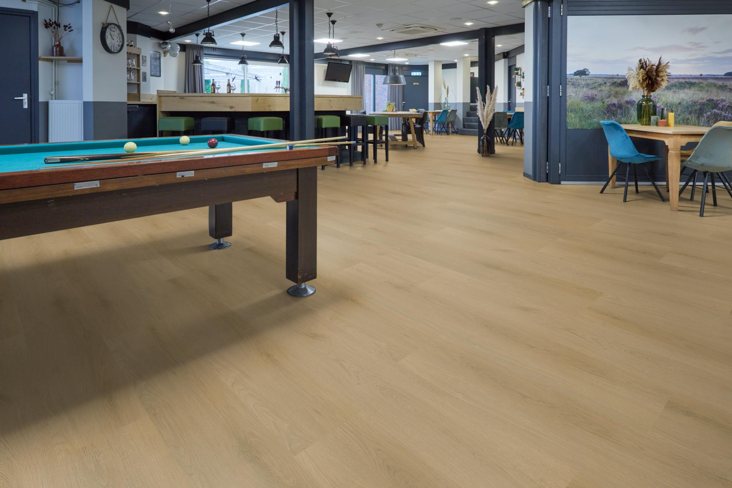 P440 dryback light oak