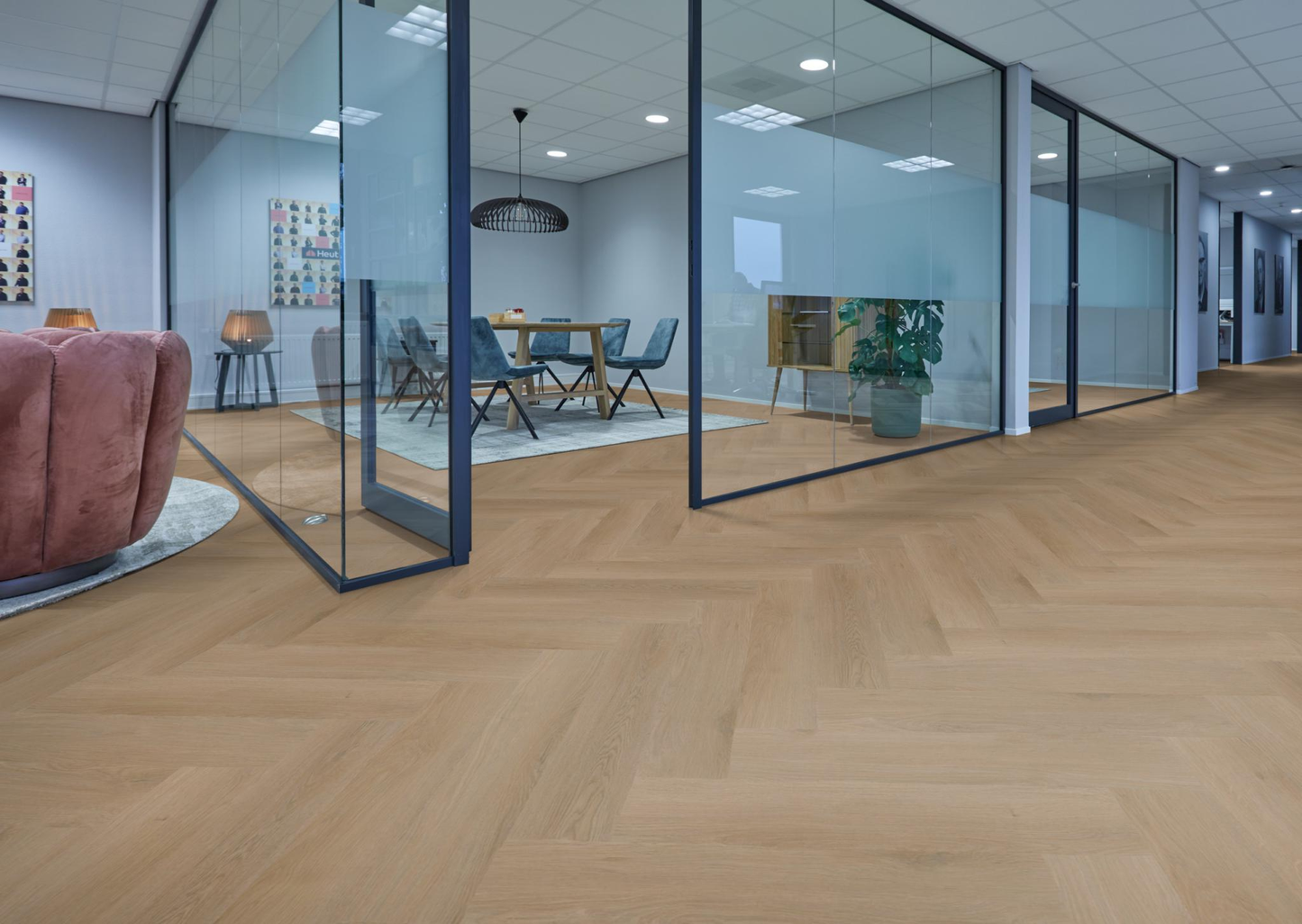 P645 visgraat click natural oak
