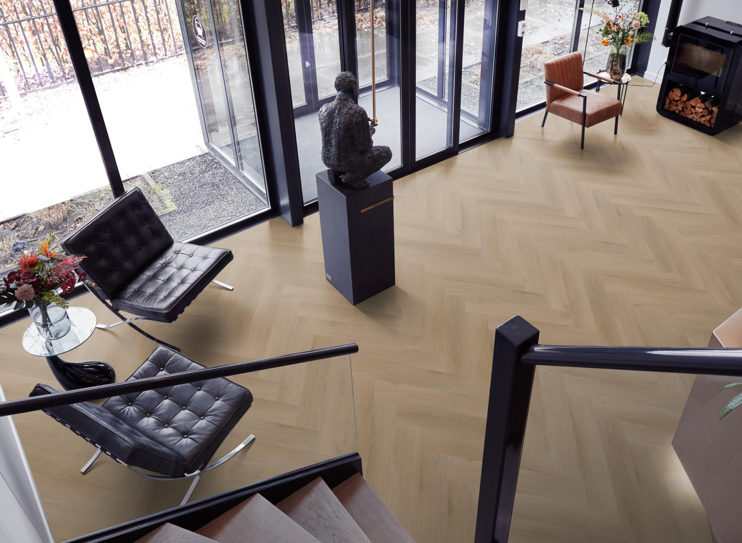 P645 visgraat click natural oak