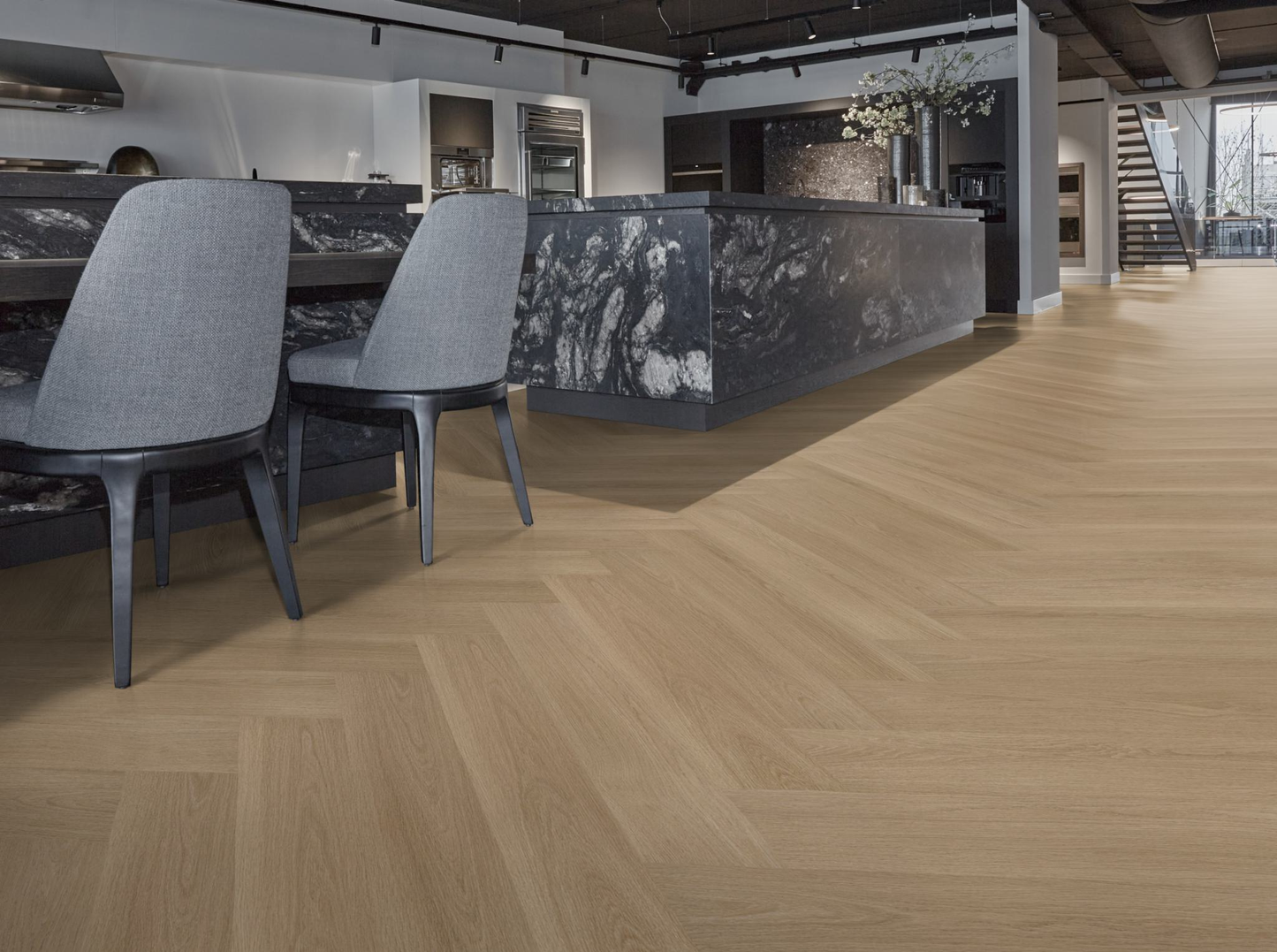 P710 visgraat dryback warm oak