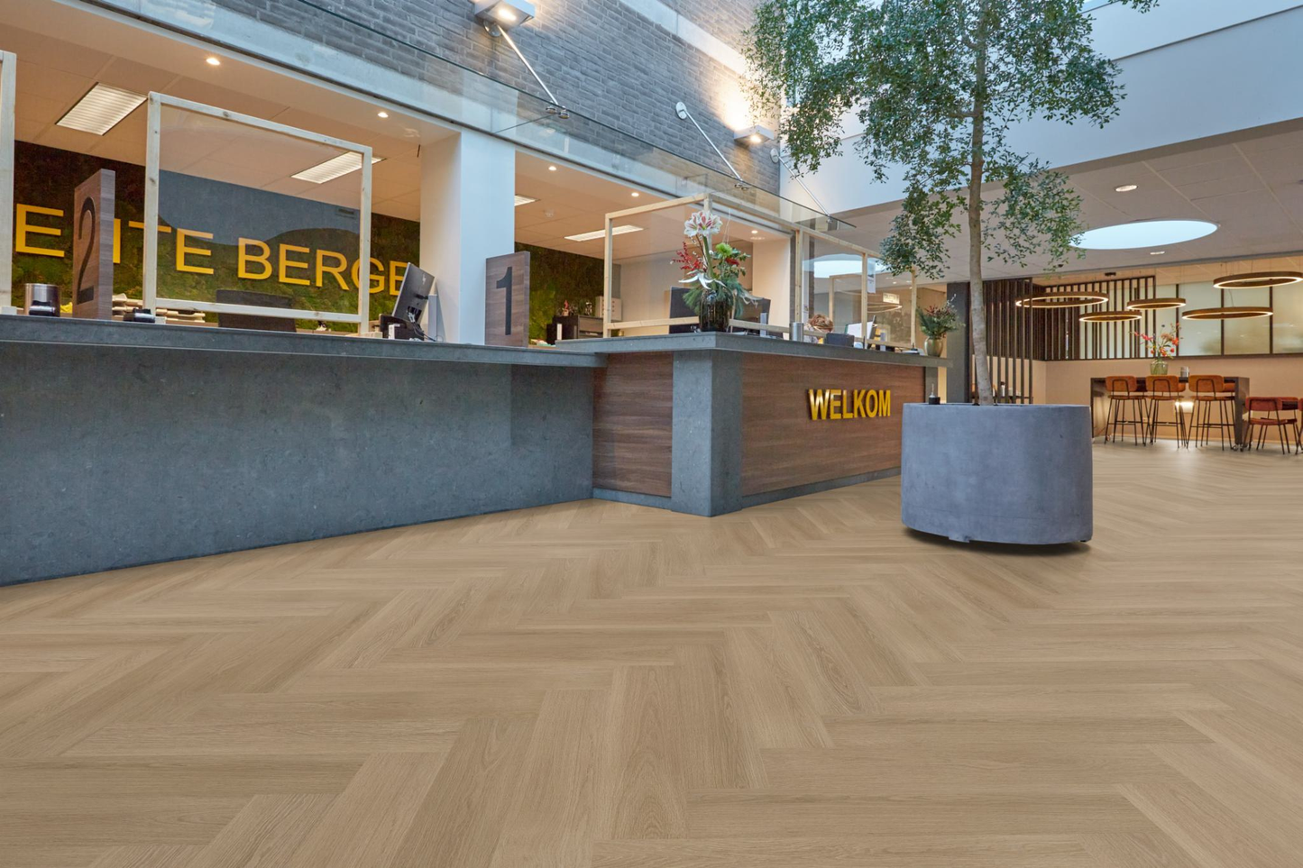 P710 visgraat dryback warm oak