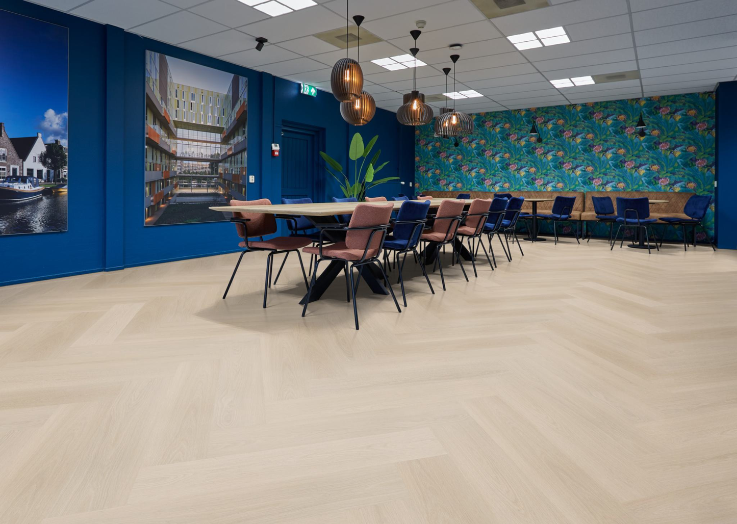 P715 visgraat click SRC beige