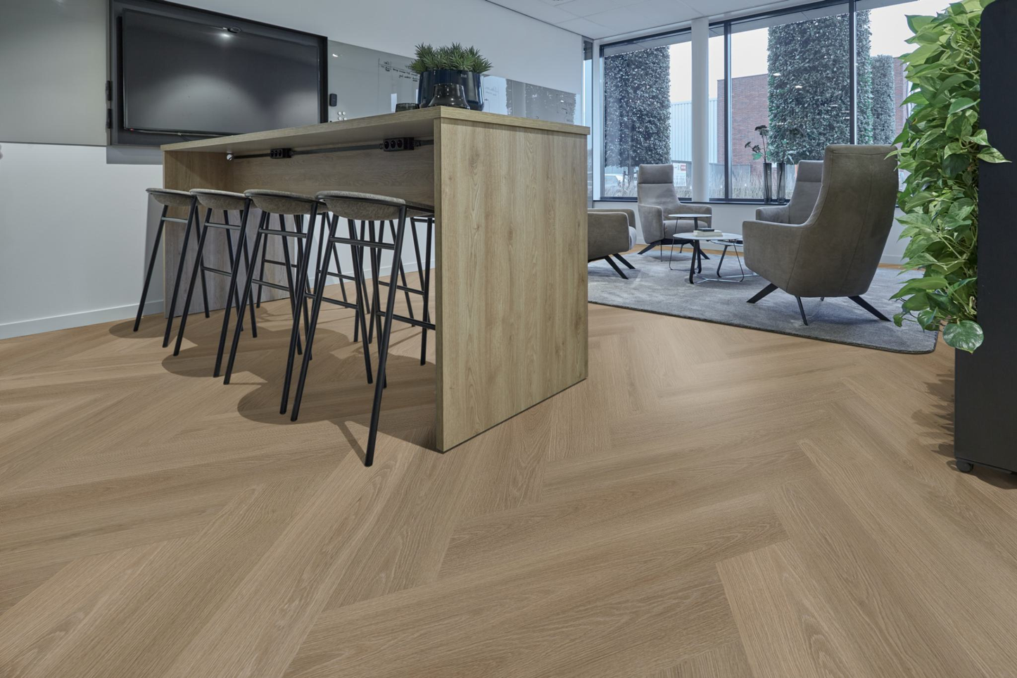 P715 visgraat click SRC dark oak