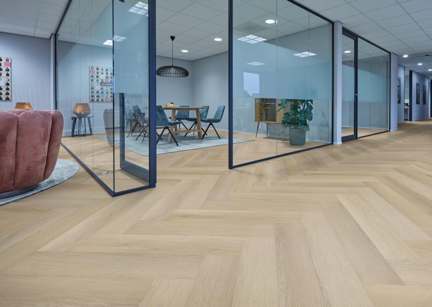 P700 visgraat dryback light oak