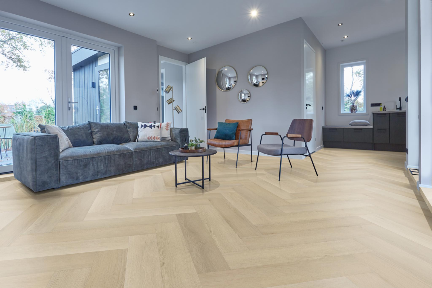 P700 visgraat dryback beige