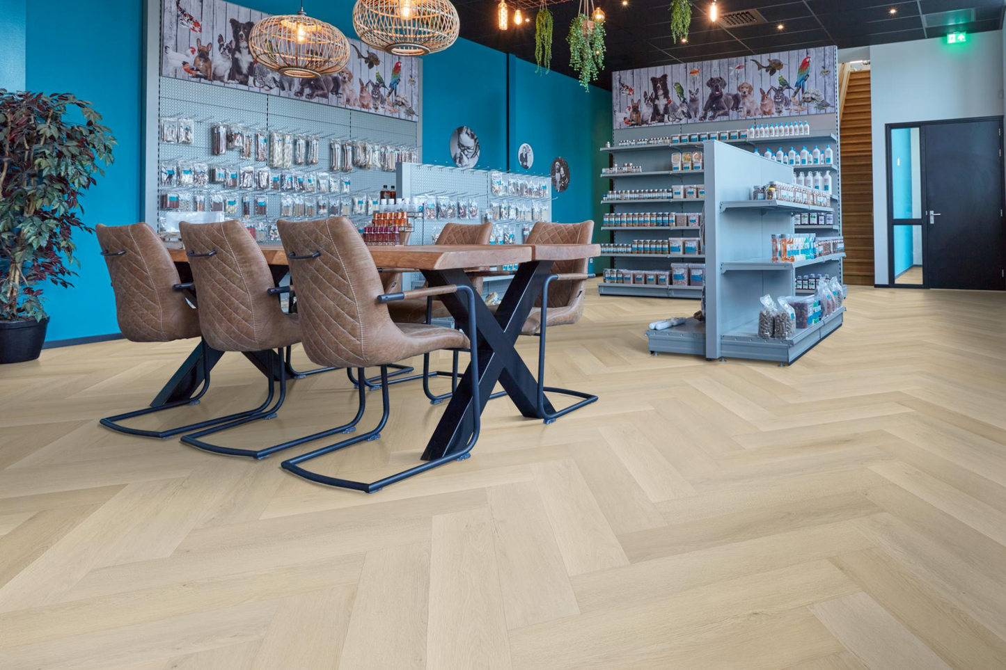 P700 visgraat dryback beige