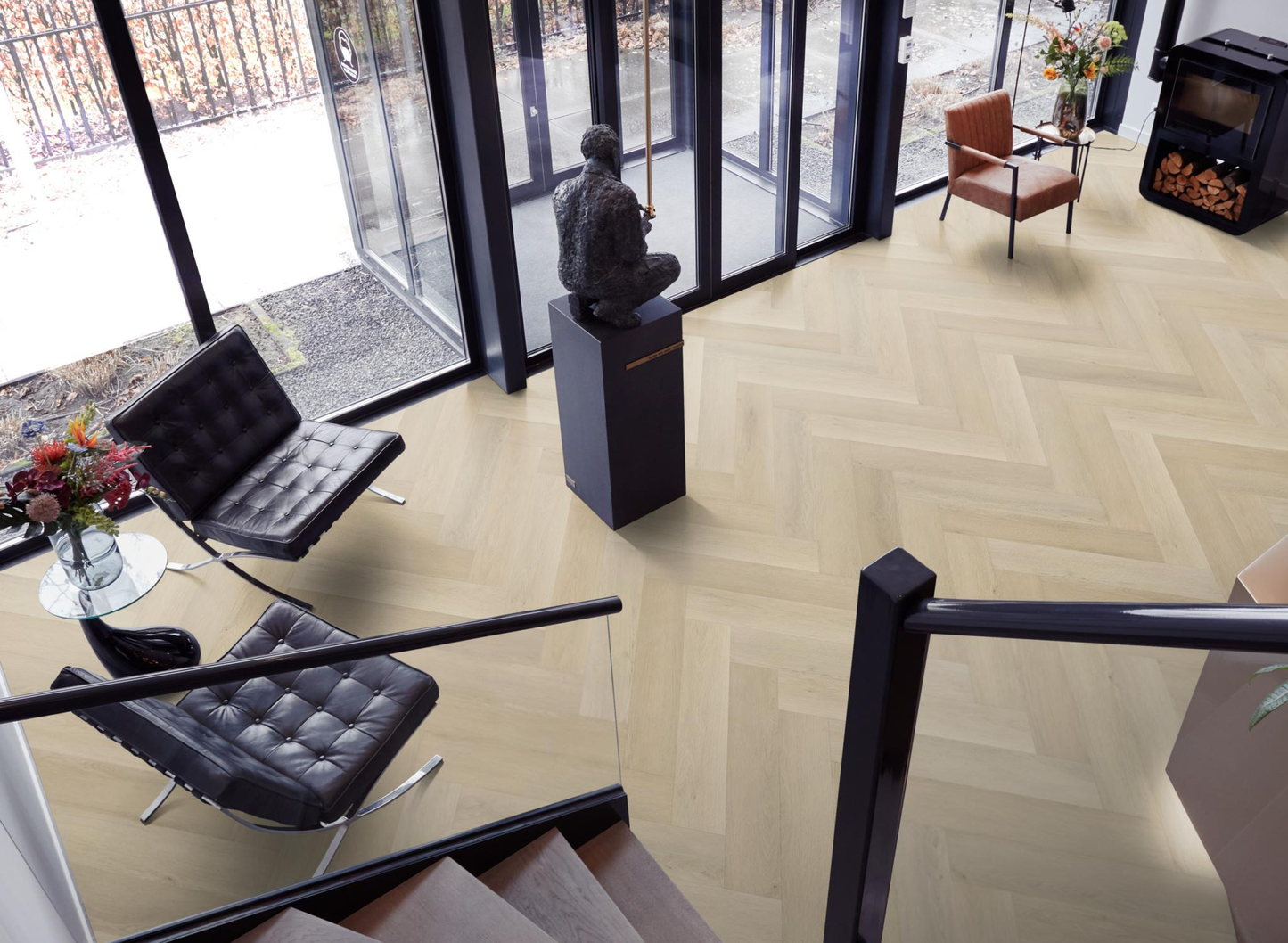 P700 visgraat dryback beige