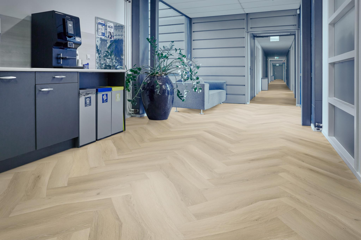 P700 visgraat dryback warm oak