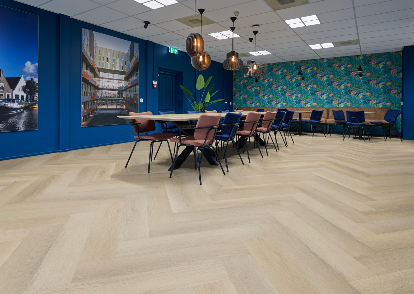 P705 visgraat click SRC light oak