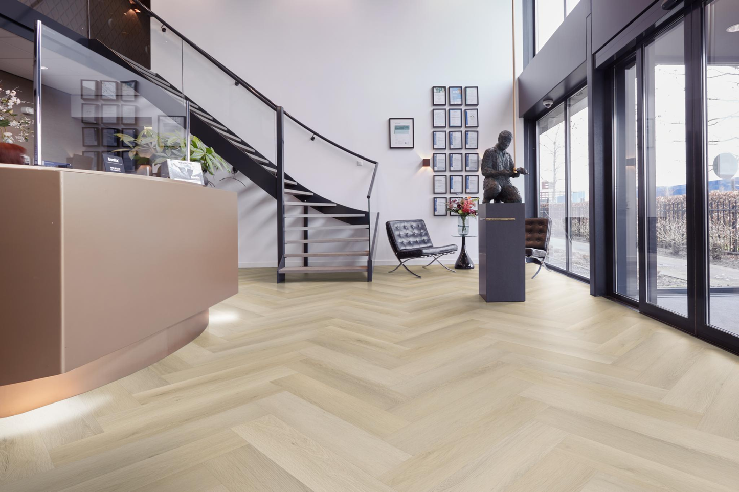 P705 visgraat click SRC light oak