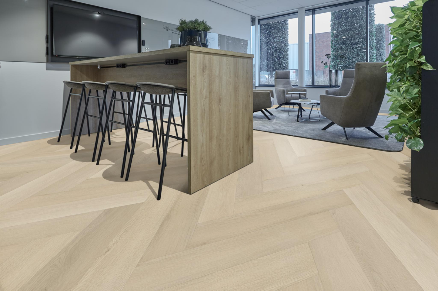 P705 visgraat click SRC beige
