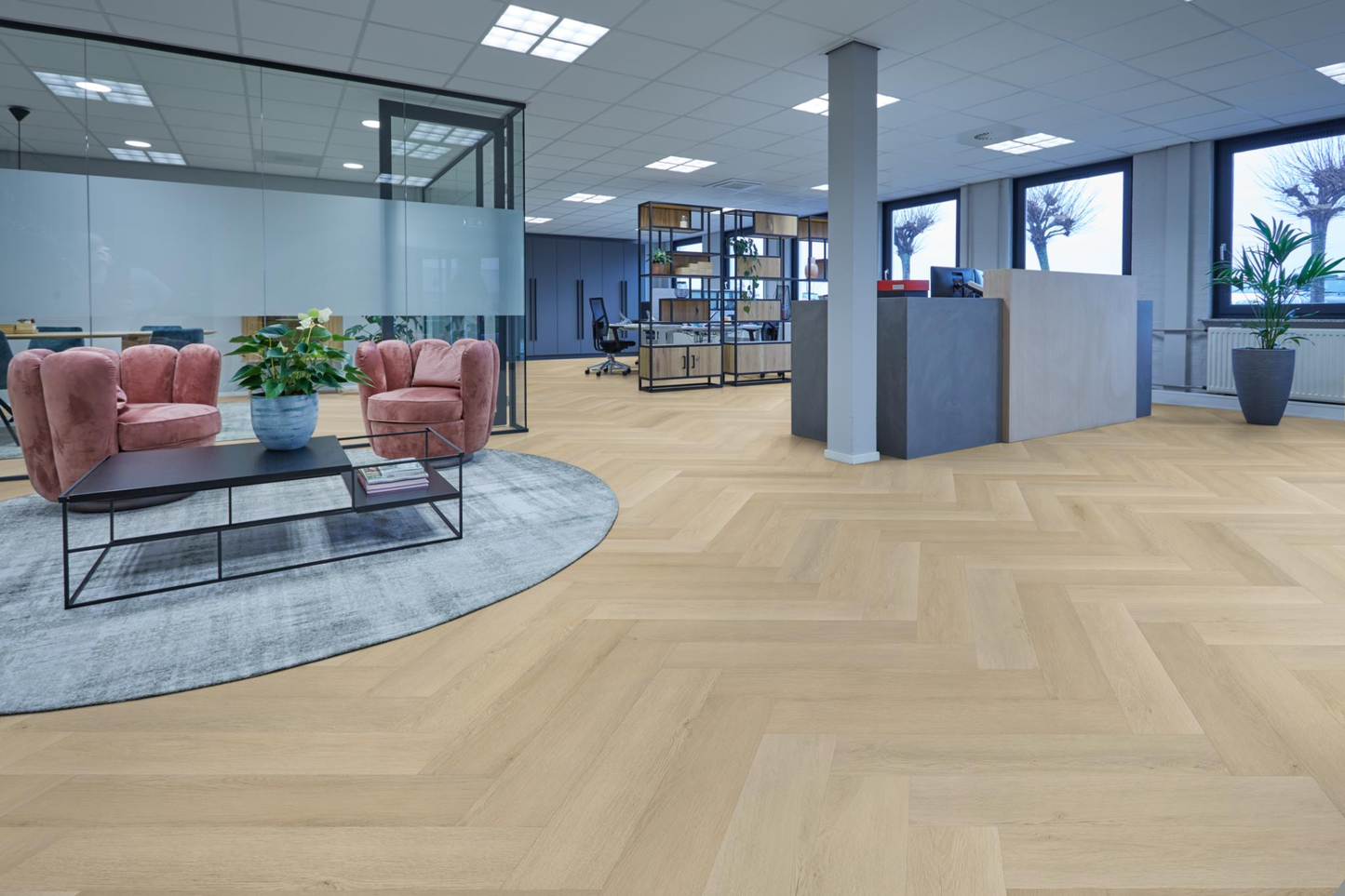 P705 visgraat click SRC beige