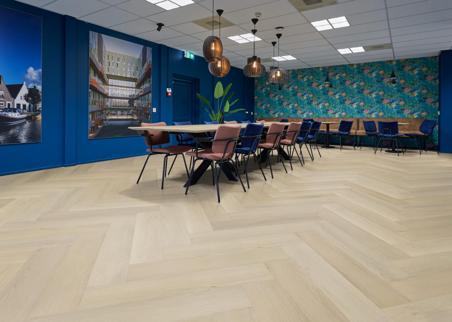 P705 visgraat click SRC beige
