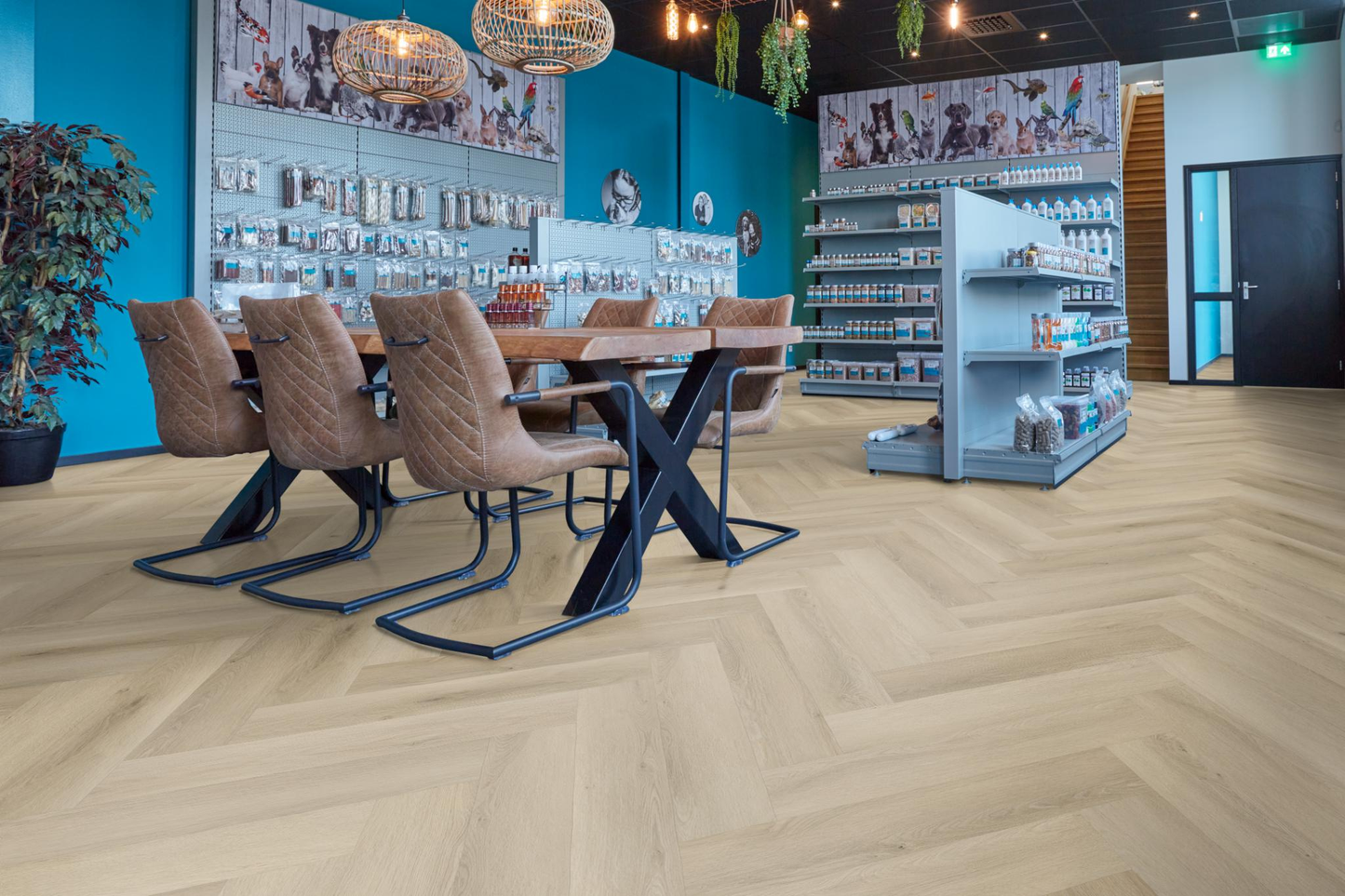 P705 visgraat click SRC warm oak