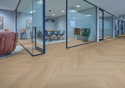 P590 visgraat dryback warm beige