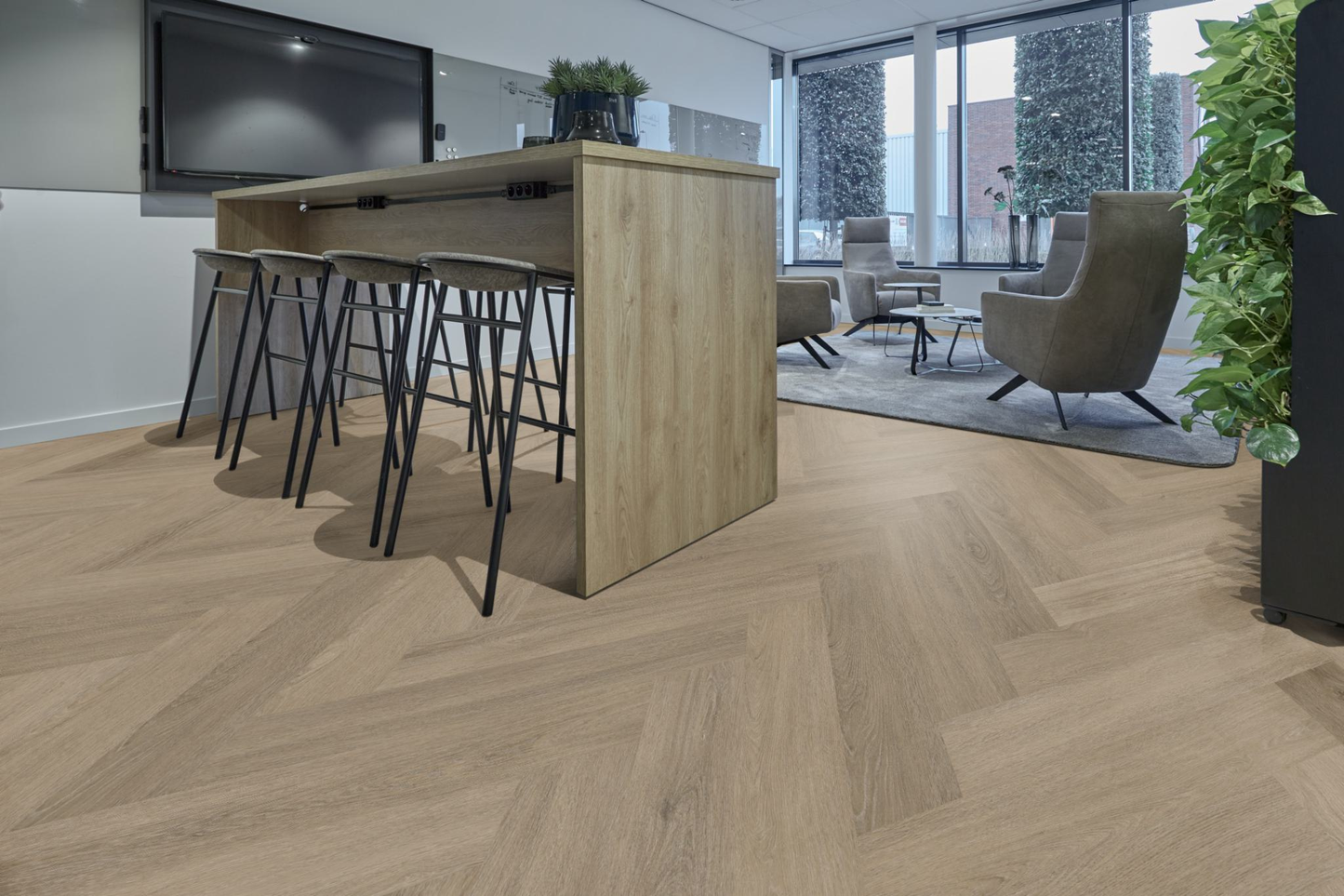 P590 visgraat dryback smoky