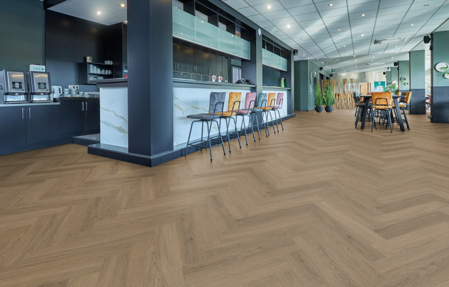 P590 visgraat dryback light brown