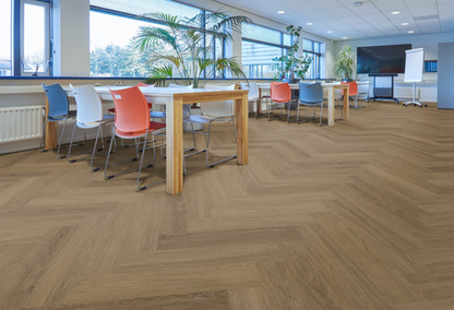 P590 visgraat dryback light brown