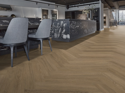 P595 visgraat click SRC light brown