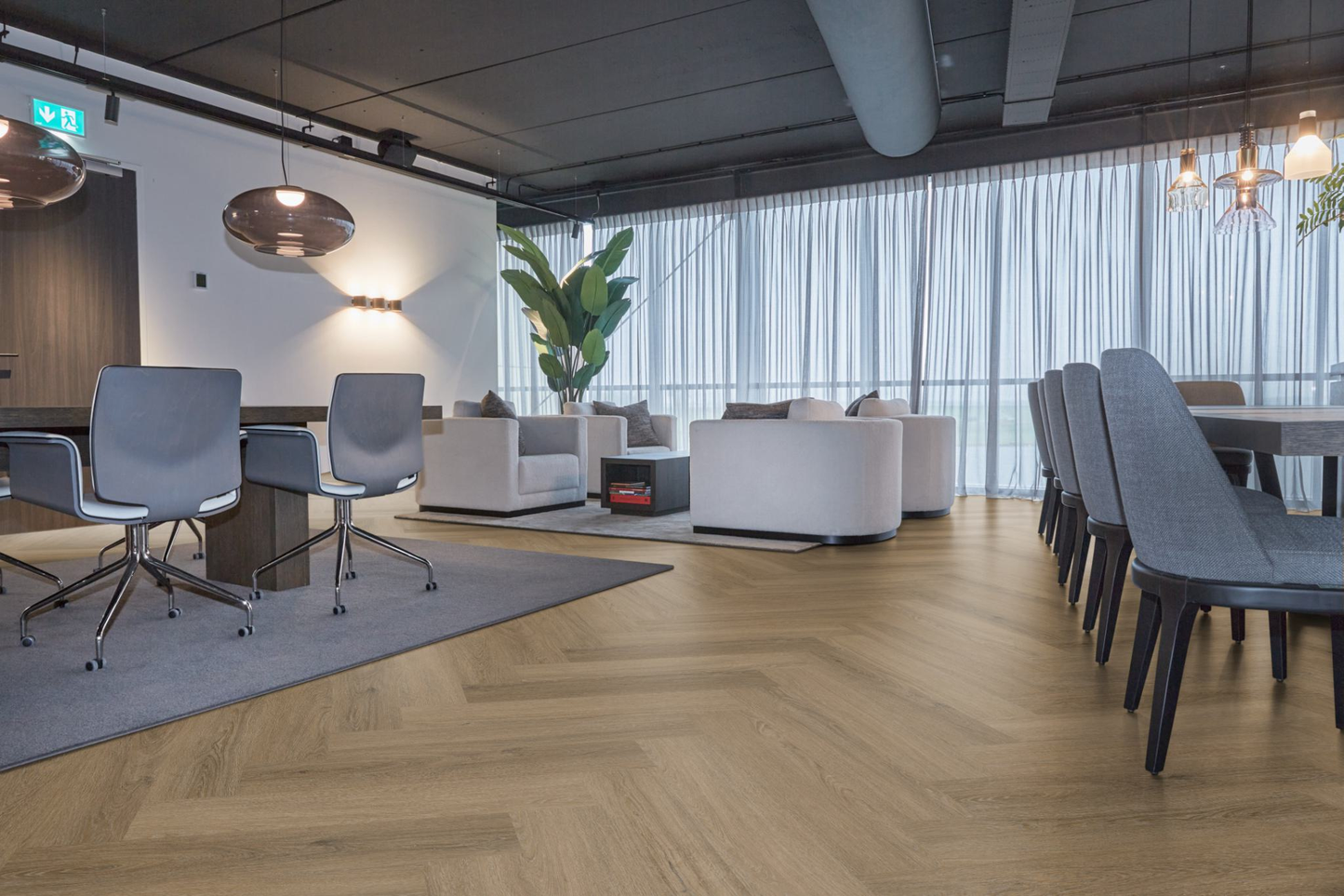 P595 visgraat click SRC light brown