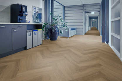 P595 visgraat click SRC light brown