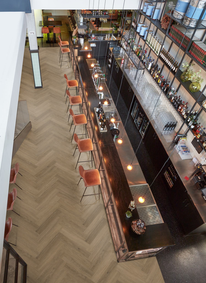 P595 visgraat click SRC light brown