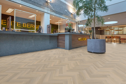 P602 visgraat smal dryback beige