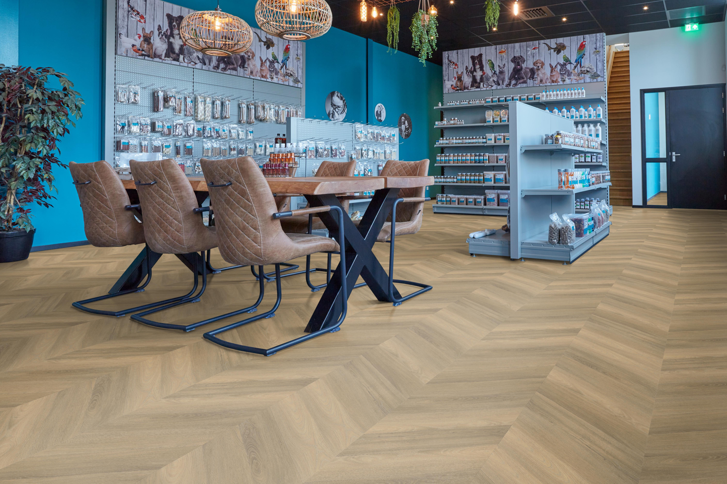 P603 hongaarse punt dryback natural