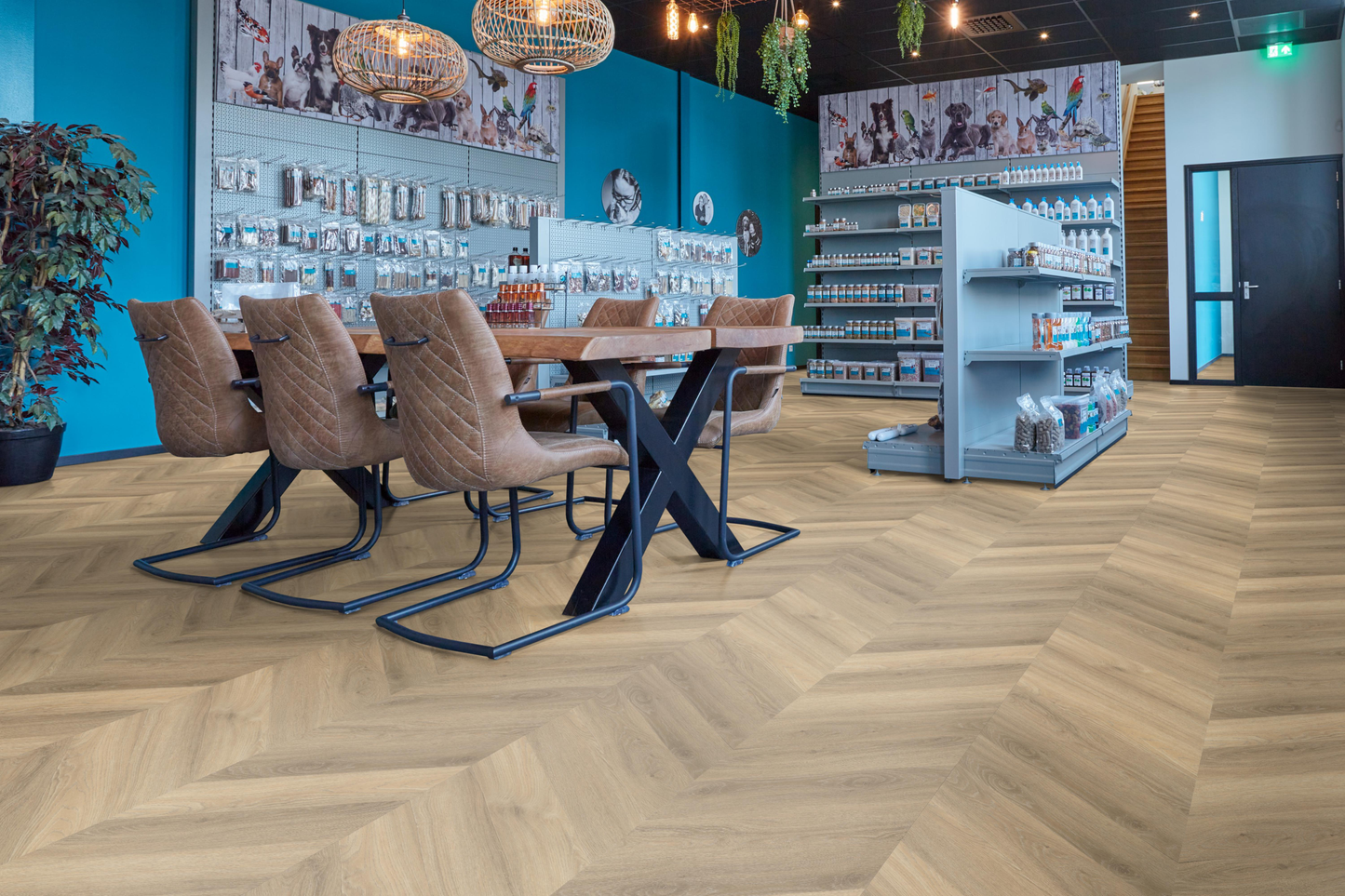 P603 hongaarse punt dryback beige