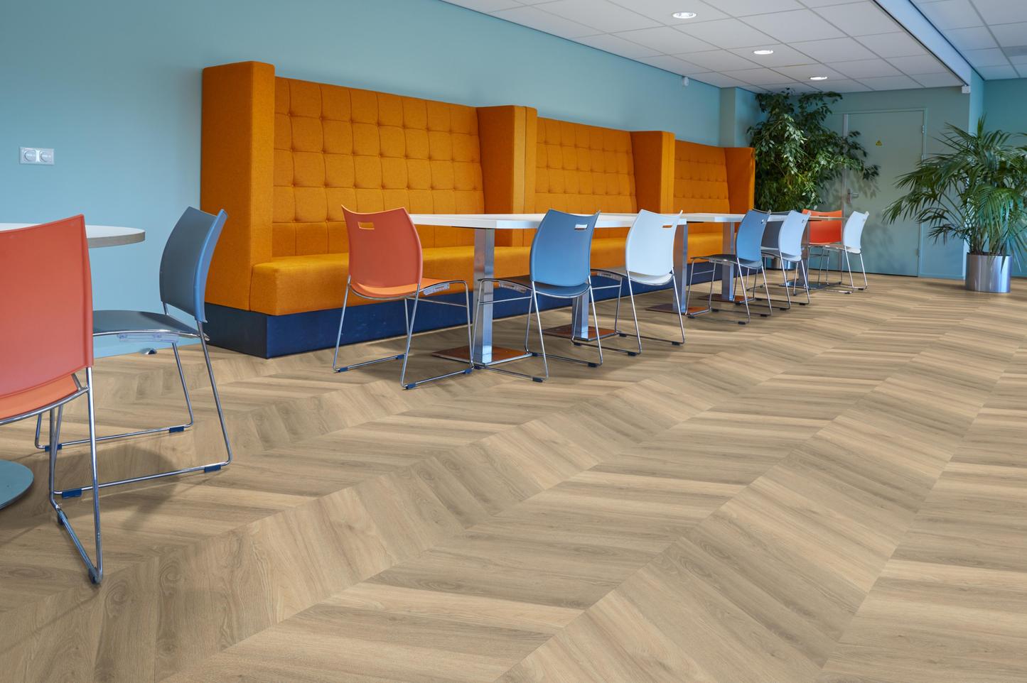 P603 hongaarse punt dryback beige