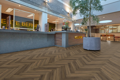 P600 visgraat dryback warm brown