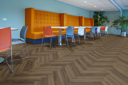 P600 visgraat dryback warm brown