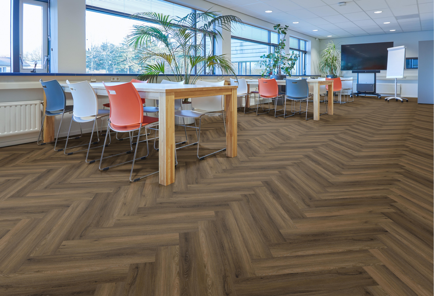 P600 visgraat dryback warm brown