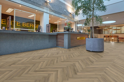 P600 visgraat dryback light brown