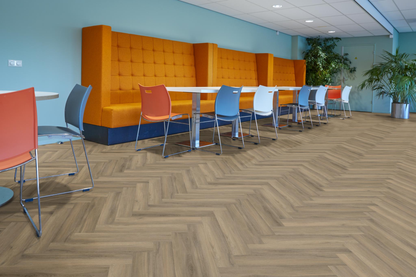 P600 visgraat dryback light brown