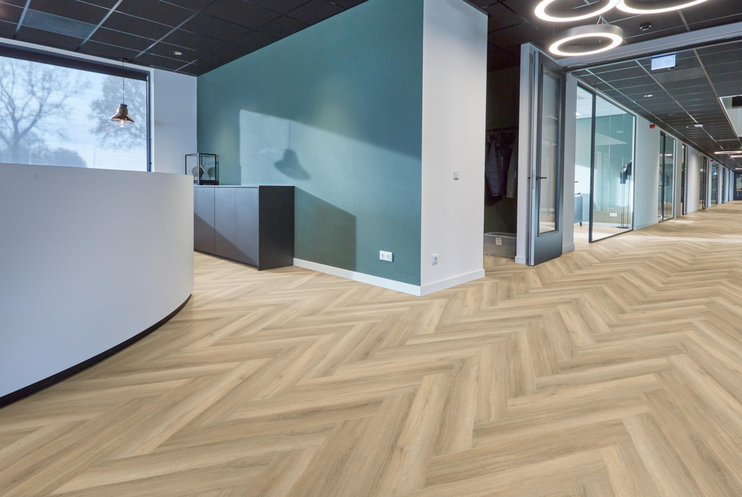 P600 visgraat dryback beige