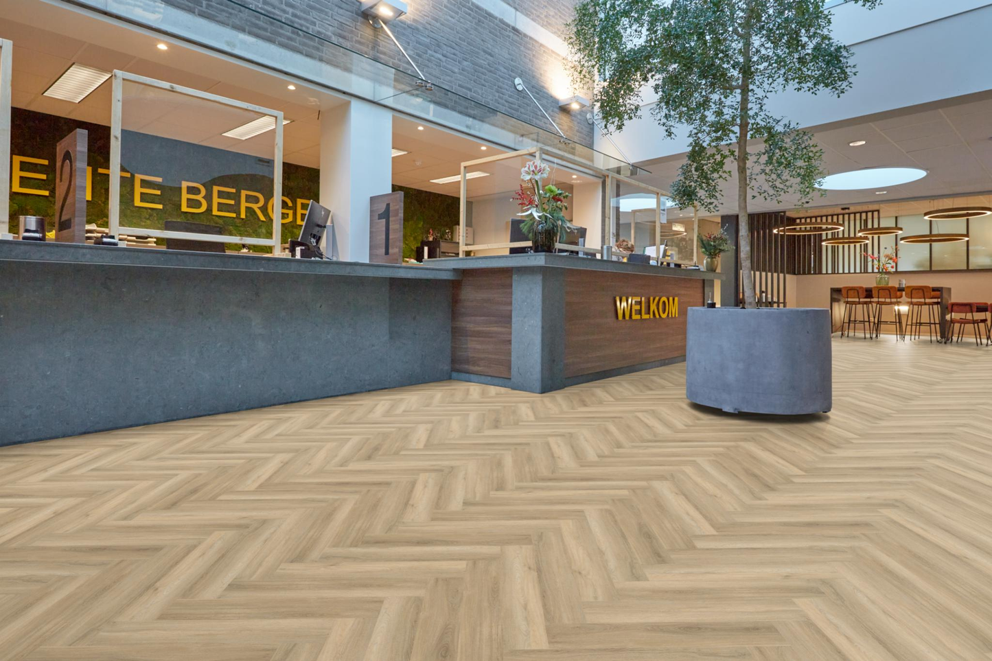 P600 visgraat dryback beige