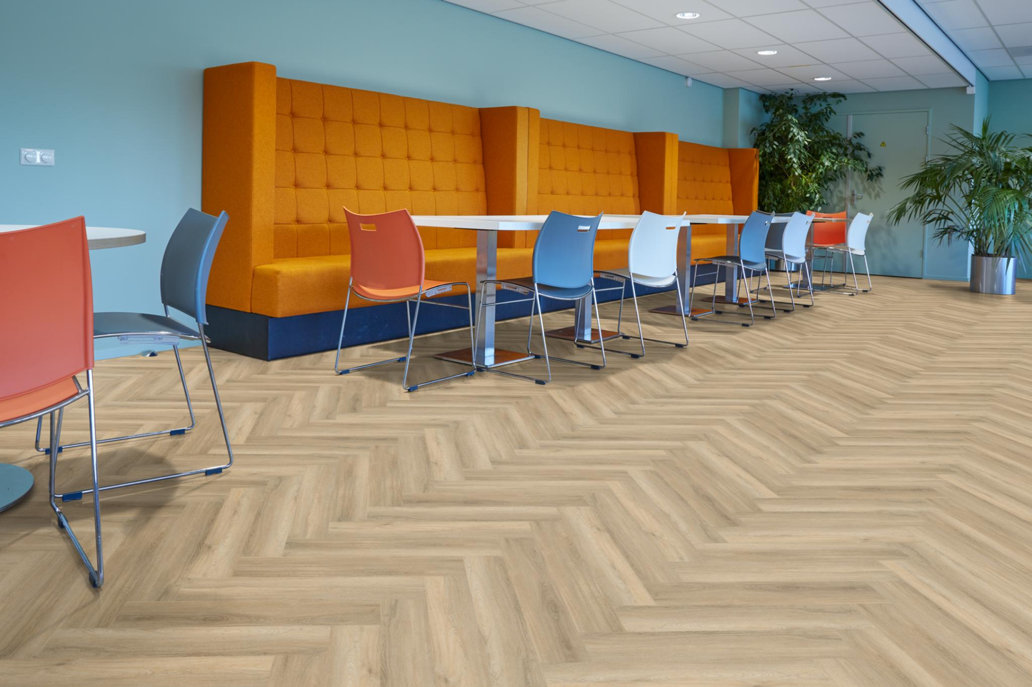 P600 visgraat dryback beige