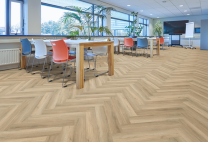 P600 visgraat dryback beige