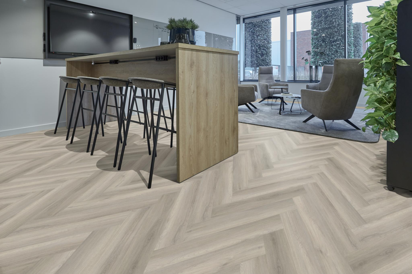 P600 visgraat dryback grey