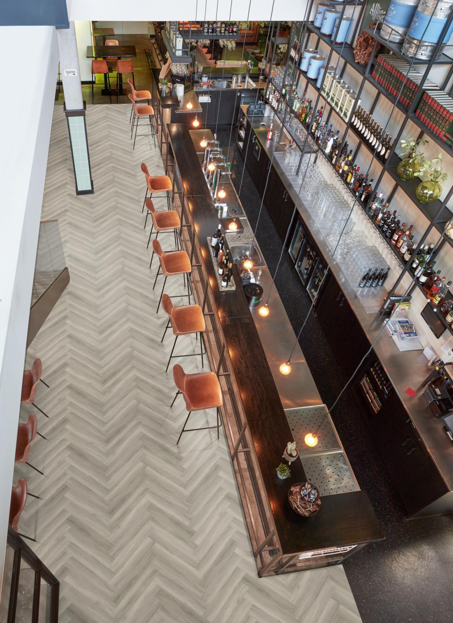 P600 visgraat dryback grey