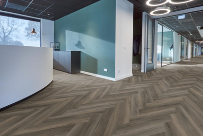 P600 visgraat dryback dark grey