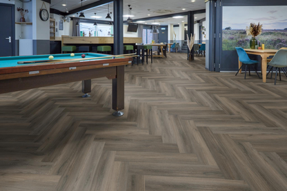 P600 visgraat dryback dark grey