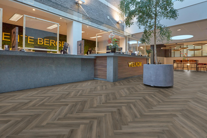 P600 visgraat dryback dark grey