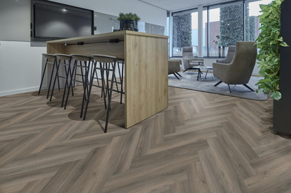 P600 visgraat dryback dark grey