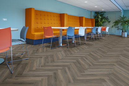 P600 visgraat dryback dark grey