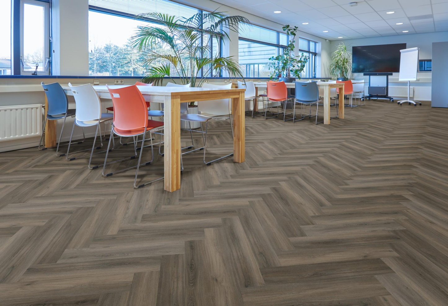 P600 visgraat dryback dark grey