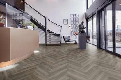 P600 visgraat dryback dark grey