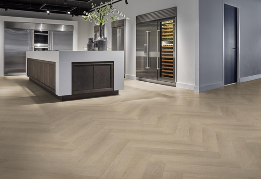 P640 visgraat dryback beige