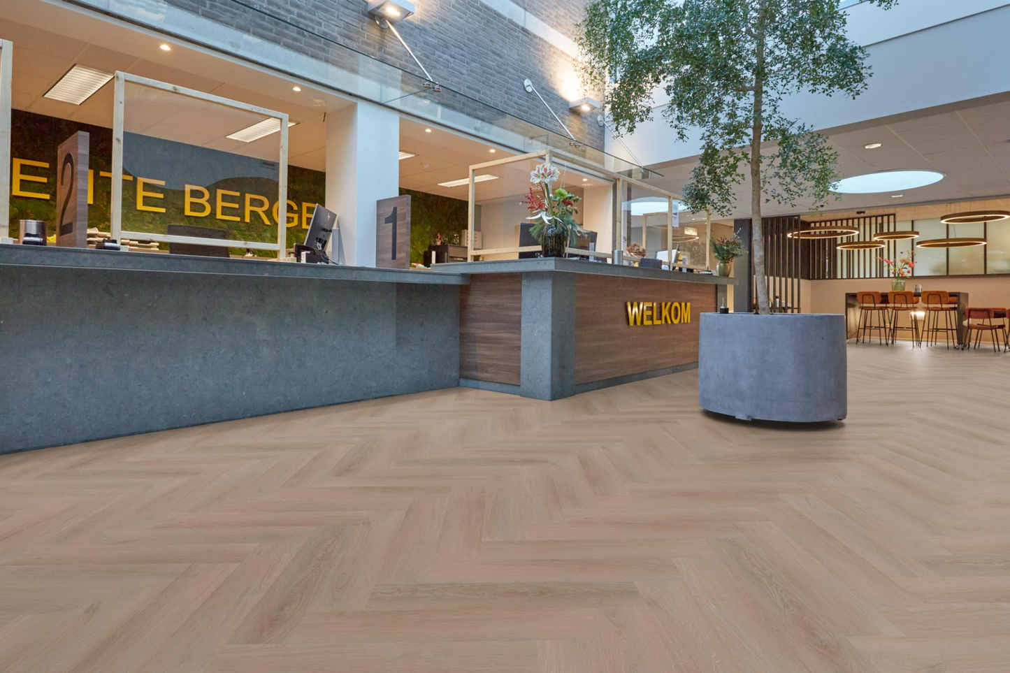 P640 visgraat dryback dark oak